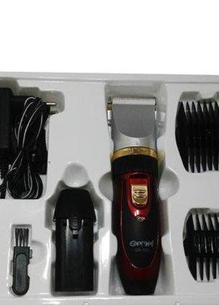 Машинка для стрижки бороды и волос Gemei GM-550 с керамическим...