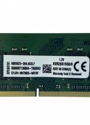 Модуль памяти Kingston SODIMM DDR4 8Gb 2400 1.2V 260PIN KVR26S...