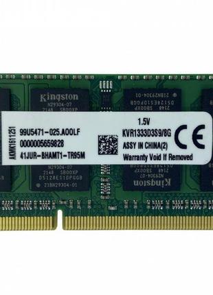 Модуль памяти Kingston SODIMM DDR3 8GB 1333 1.5V 204PIN KVR133...