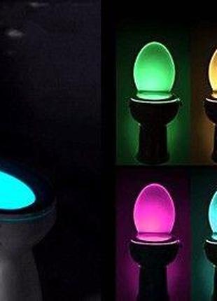 Подсветка для унитаза led light bowl 8 цветов с датчиком, SL2,...