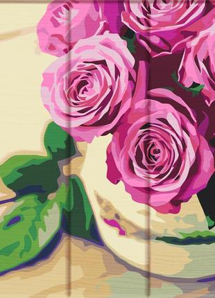 Картина по номерам ArtStory Пышные розы, 30 х 40 см (ASW130)
