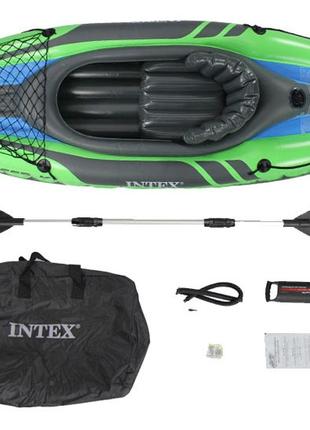 Надувная байдарка Challenger K1 Kayak Intex 68305, SL2, Хороше...