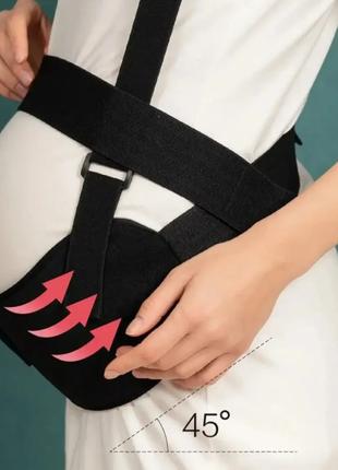 Бандаж для вагітних з гумкою через спину для підтримки Support...
