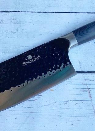 Кухонный нож топорик Sonmelony WB-877 32см, Gp2, Хорошего каче...