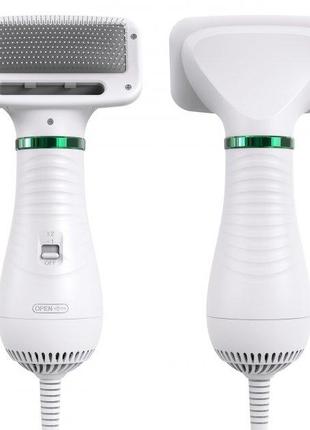 Щётка фен для шерсти собак и кошек 2в1 PET Grooming Dryer WN-1...