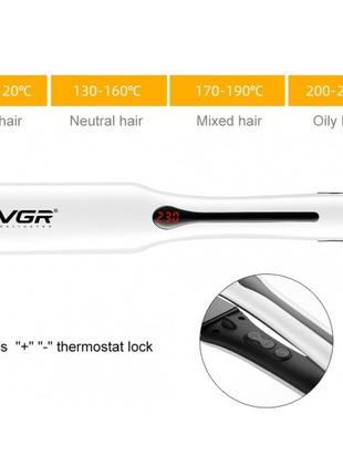 Утюжок для выпрямления волос VGR V-556, Gp2, Хорошего качества...