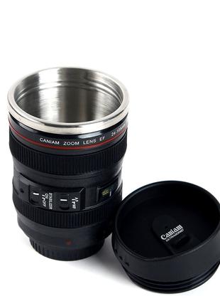 Термокружка в виде объектива Canon EF24, Gp2, Хорошего качеств...