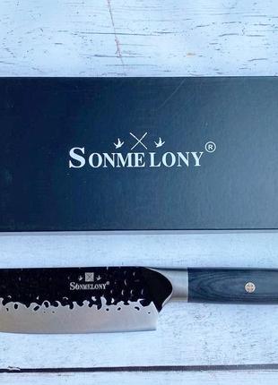 Кухонный нож топорик Sonmelony WB-587 30см, Gp2, Хорошего каче...