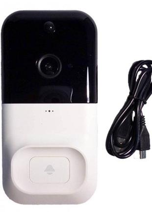 Беспроводная видеокамера дверного звонка домофон SMART DOORBEL...