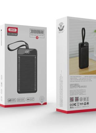 Павер банк Power Bank 30000mAh XO PR156 QC22.5W PD20W Оригинал...