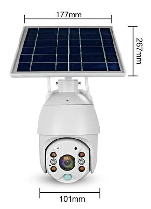 Камера видеонаблюдения IP CAMERA XF-DC06-F 4G solar WI-FI с со...
