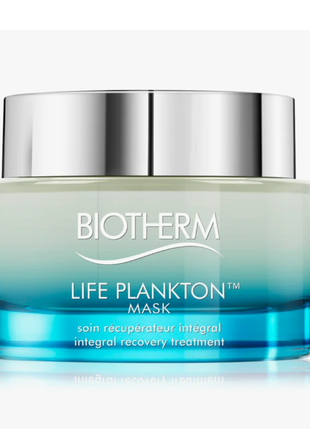 Biotherm life plankton успокаивающая и восстанавливающая маска