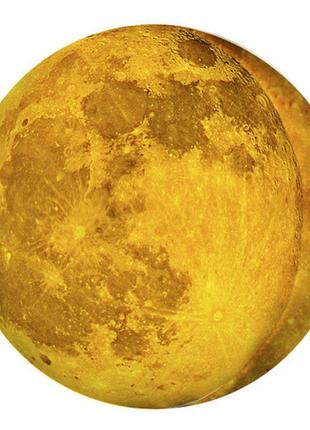 Подушка пуфик круглая луна 35 см (pp_15m067)