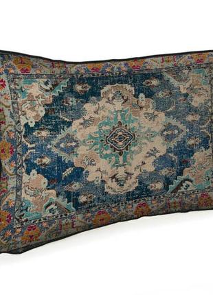 Подушка интерьерная из мешковины персидский ковер 45x32 см