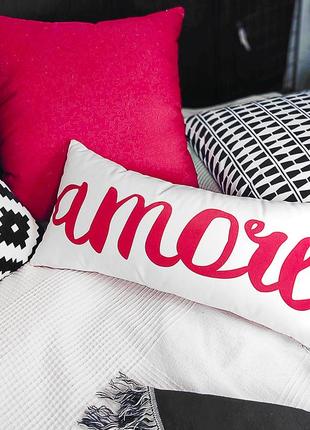Подушка для дивана бархатная amore 50x24 см (52bp_21l006)