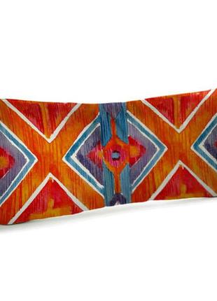 Подушка для дивана бархатная этно стиль 50x24 см (52bp_casa012)