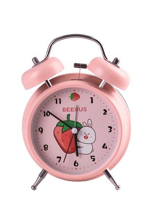 Годинник будильник clock дитячий, настільний годинник з будиль...