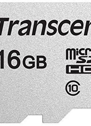 Карта пам'яті Transcend microSDHC 16GB UHS-I U1 (TS16GUSD300S)