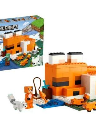 Конструктор LEGO Minecraft Нора лисицы (21178)