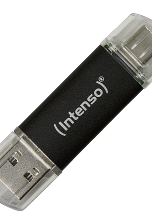Флешпам'ять Intenso Twist Line 32 GB USB Type-A + USB Type-C Blac