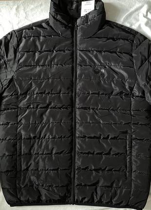 Новая куртка мужская стеганая чёрная