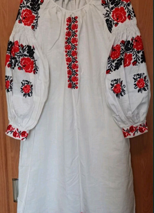 Украинская рубашка - вышиванка женская