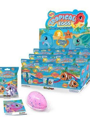 Растущая игрушка в яйце «tropical eggs» - жители тропических м...