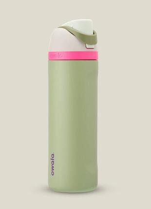 Эко-бутылка металлическая freesip 750мл, owala usa