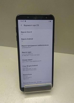 Мобильный телефон смартфон Б/У Samsung Galaxy J6 (2018) 32Gb (...