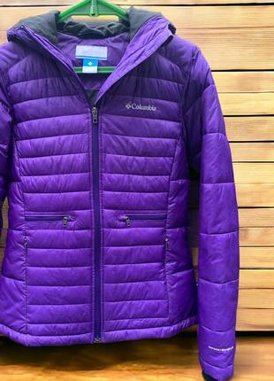 Куртка columbia женская цвет фиолетовый