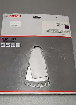 Пильный диск Б/У Bosch Multi Material 235×2,4×30, 64 HTLCG 260...