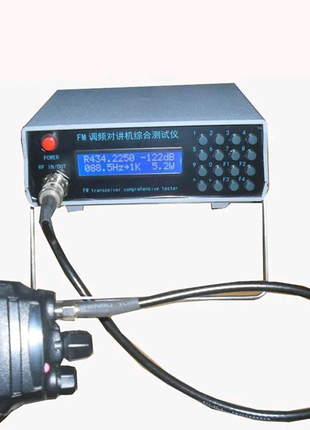 Генератор ФМ частот 1-470 МГц вимірювач потужності рацій 0-64 W