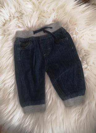 Джинсы на 3-6 месяцев брюки брюки брюки джинсовые джоггеры