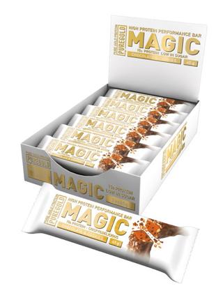 Батончик Pure Gold Protein Magic Bar, 24*45 грамм Шоколадное п...