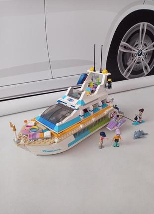 Конструктор Lego friends круїзна яхта дельфін (41015) оригінал.