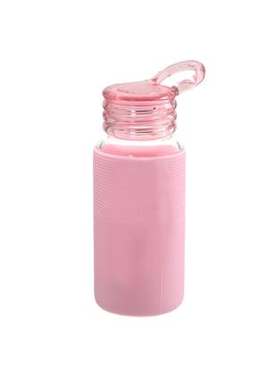 Бутылочка с ушком стеклянная розового цвета Код/Артикул 84 AR-...