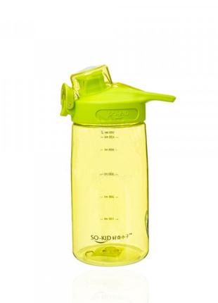 Бутылка для спорта 500ml пластиковая зеленого цвета Код/Артику...