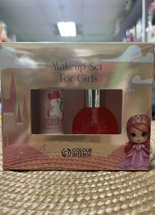 Colour Intense Makeup Kids For Girls Набір (edt/15ml + lip/bal...