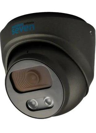 IP-відеокамера 5 Мп вулична/внутрішня SEVEN IP-7215PA black 2,...