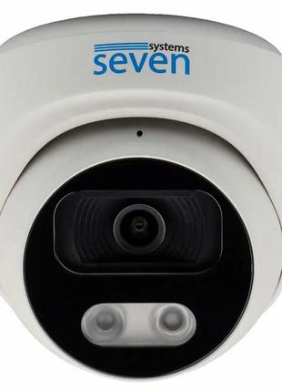 IP-відеокамера 5 Мп вулична/внутрішня SEVEN IP-7215PA PRO whit...