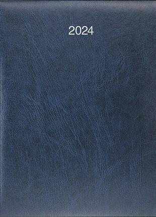 Щотижневик датований 2024 рік, А4 формату, синій, 152 аркуши B...