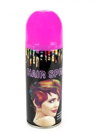 Спрей-фарба для волосся (рожева)