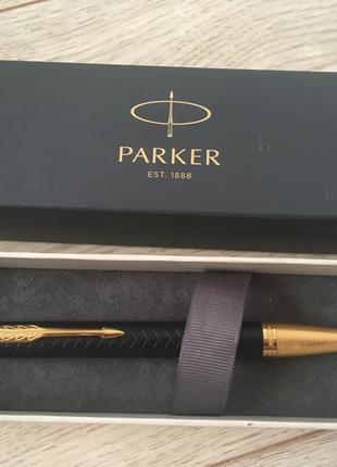 Ручка кулькова Parker IM Premium Black GT BP 24 032 Оригінал!