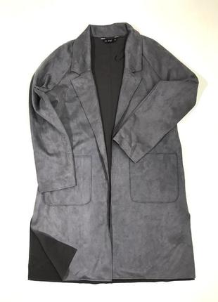 Женское легкое эластичное пальто кардиган f&amp;f размер s