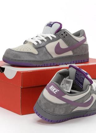 Кроссовки n\ke sb dunk low x otomo katsuhiro grey purple origi...