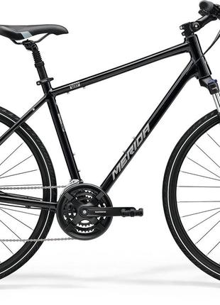 Велосипед Merida CROSSWAY 20, S(47) BLACK(SILVER)