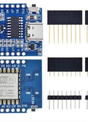 Плата ESP8266 type C WeMos D1 mini, исп8266