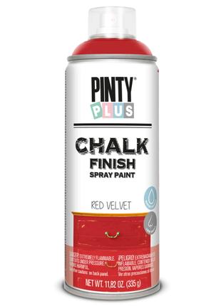 Краска-аэрозоль на водной основе Chalk-finish, Красный бархат,...