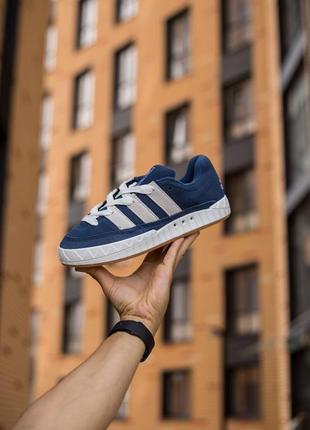 Мужские кроссовки adidas adimatic blue/white