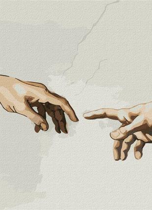 Картина за номерами Идейка Створення Адама © Michelangelo 40х5...